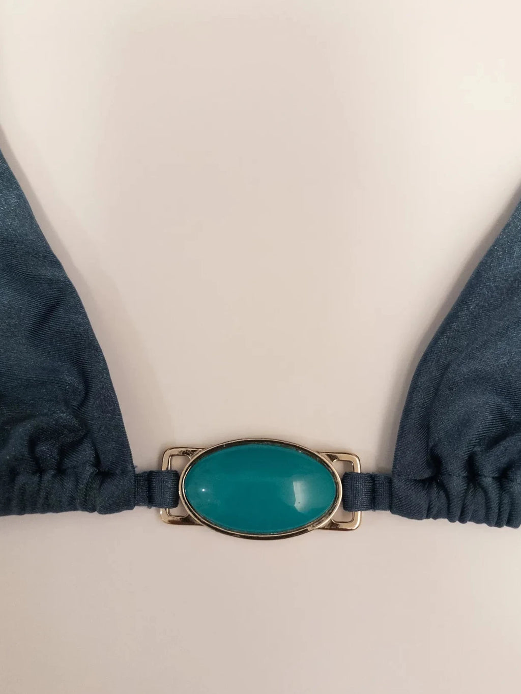 Vesey Wear - The Jane Top | Deep Blue Sheen -Womens-Swiwmwear