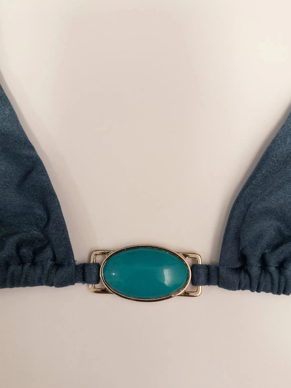 Vesey Wear - The Jane Top | Deep Blue Sheen -Womens-Swiwmwear