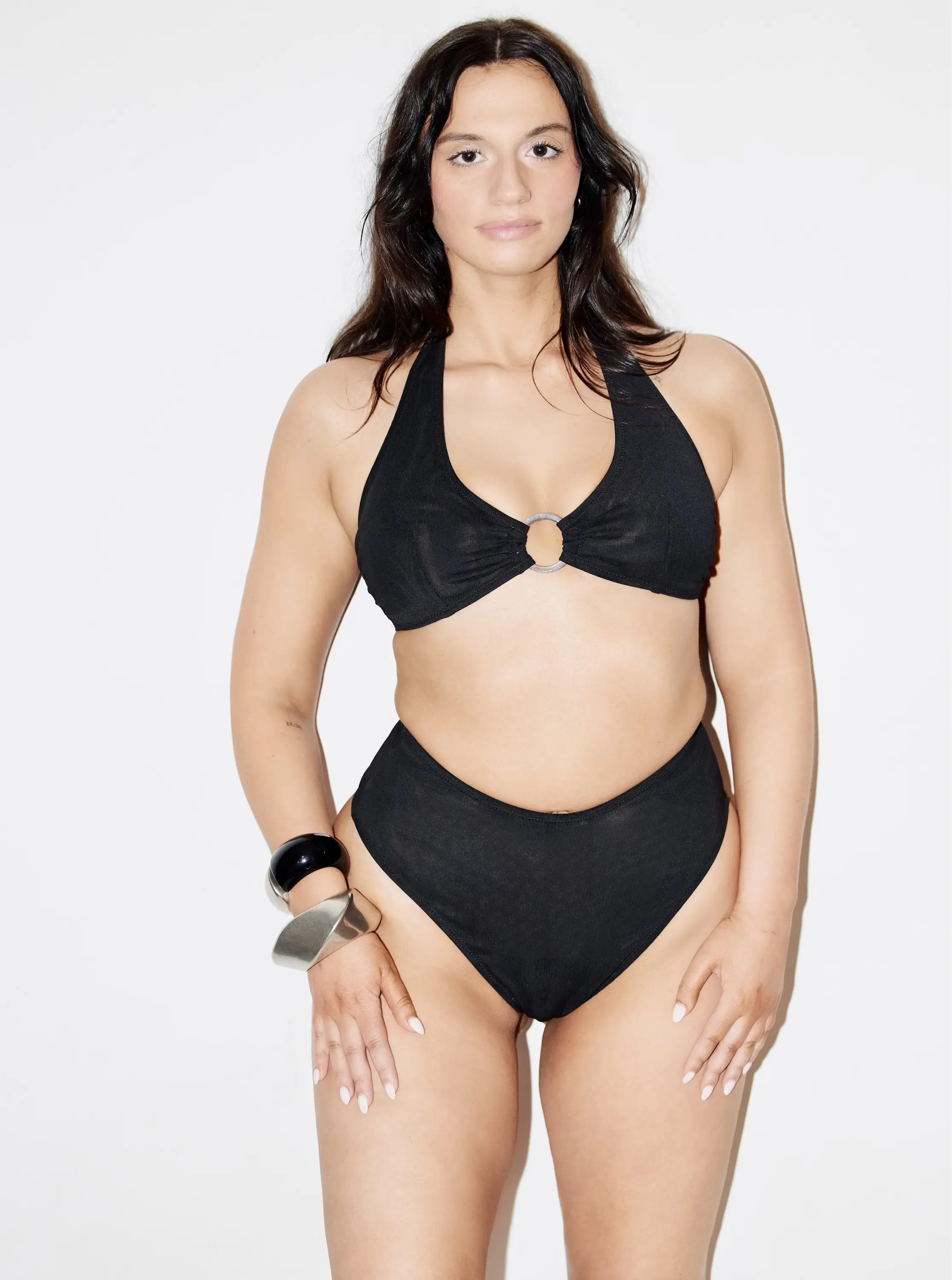 Vesey Wear - Power Mesh | Halter Top -Womens-Swiwmwear