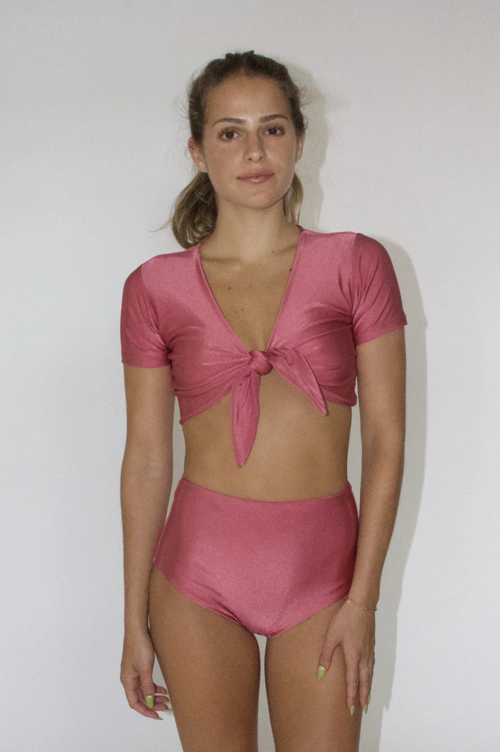 Vesey Wear - Tilly Top | Rhubarb -Womens-Swiwmwear