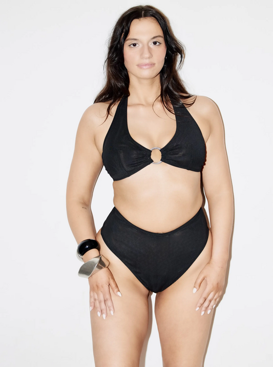 Waddy Halter Mesh Top